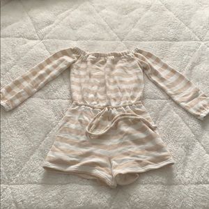 Stripped Romper